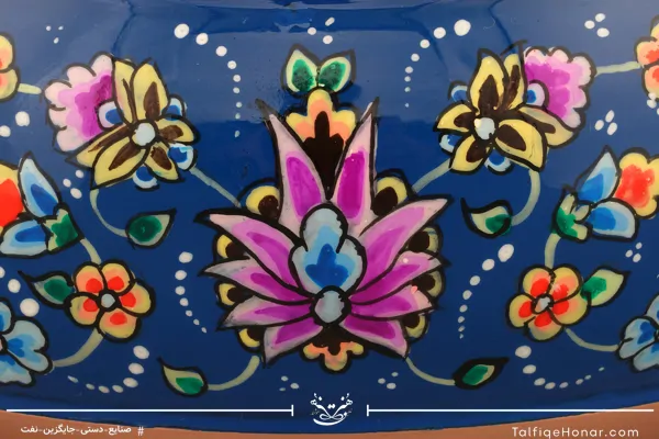 قندان مسی پرداز سایز 22(10526)