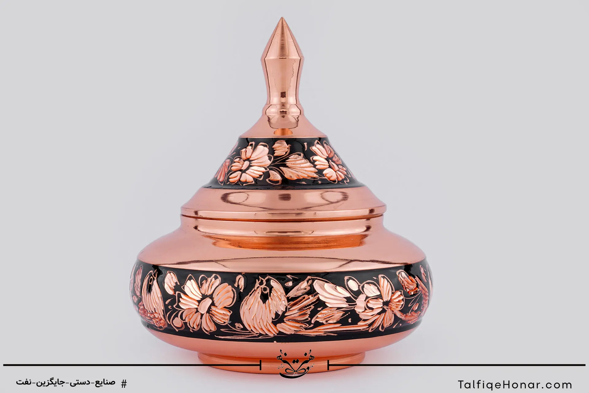 قندان سفینه الماس تراش سایز 15 (10012)