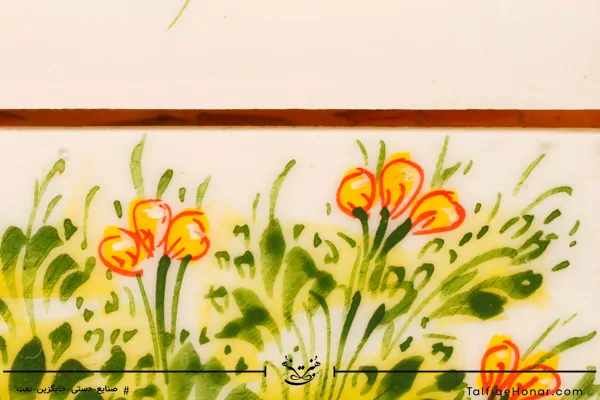  جعبه نقاشی زیرلاکی استخوان سفید سایز 7