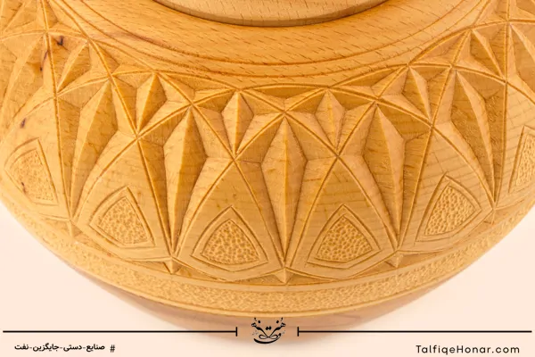 ظرف چوبی پوپک