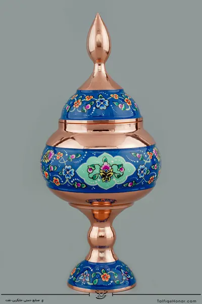  شکلات خوری مسی پرداز سایز 22(10526)