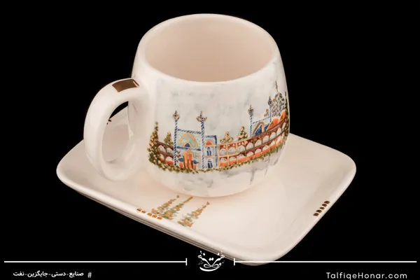 ست ماگ و سینی طرح مسجد شاه عباس