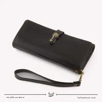 کیف دستی زنانه چرم مدل آنا رنگ قهوه ای سایز 3*10*20