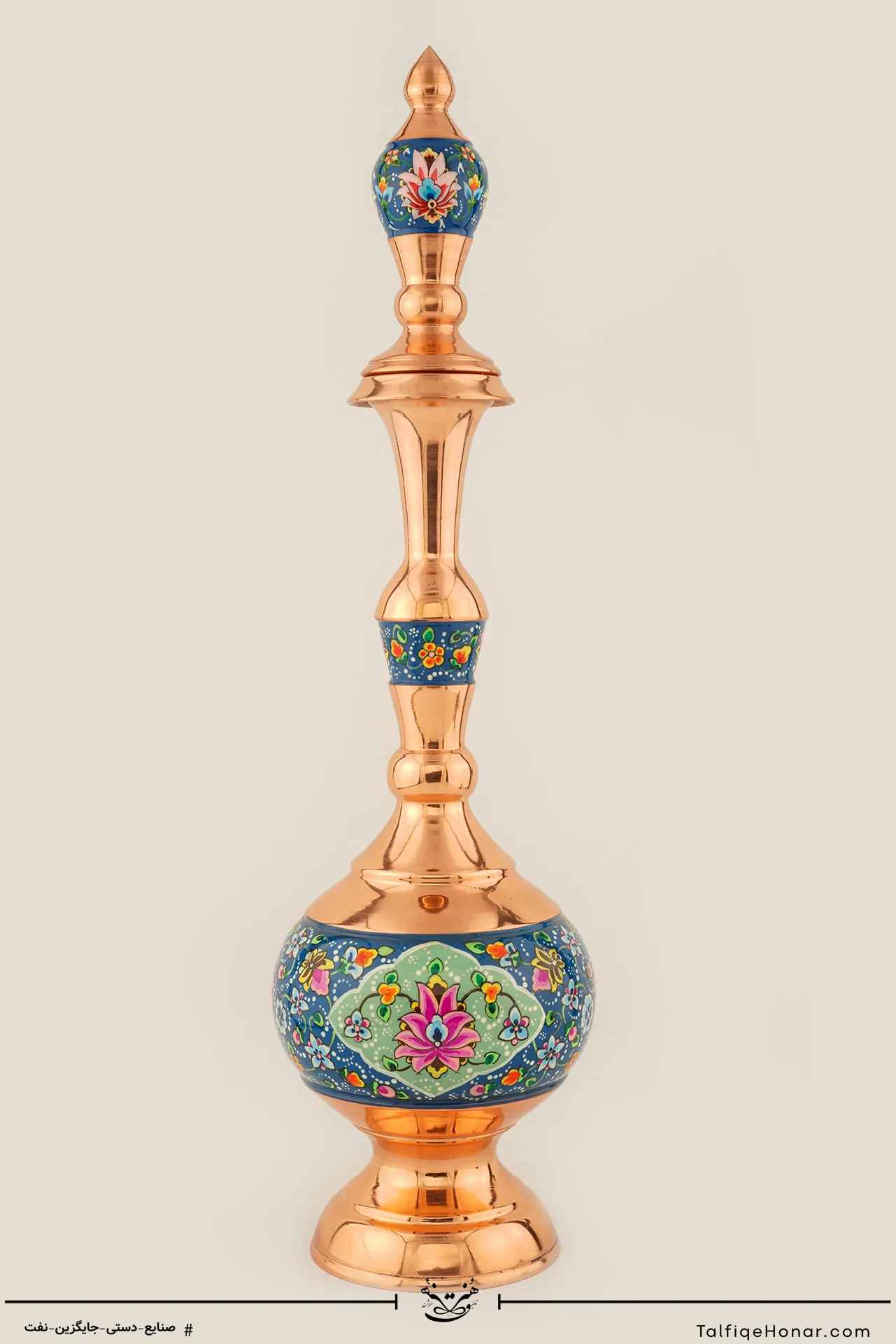  تنگ گیلاسی مس و پرداز سایز 50 کد 001 (10494)