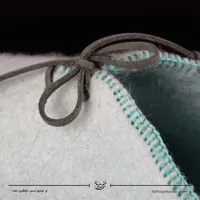 پاپوش نمدی بنددار رنگ سبز سایز 38