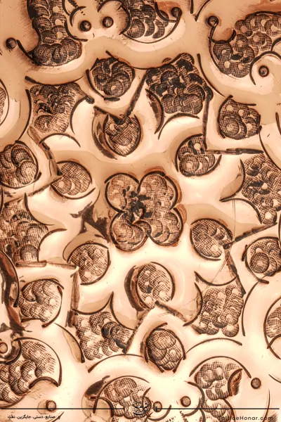 آجیل خوری مس فیروزه کوبی سایز 16