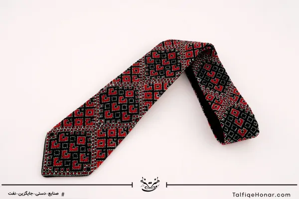 کراوات سوزن دوزی بلوچ  کد 002