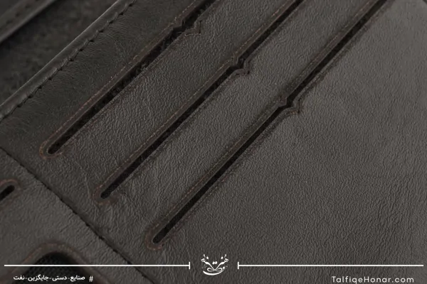کیف دستی زنانه چرم مدل آنا رنگ مشکی سایز 3*10*20