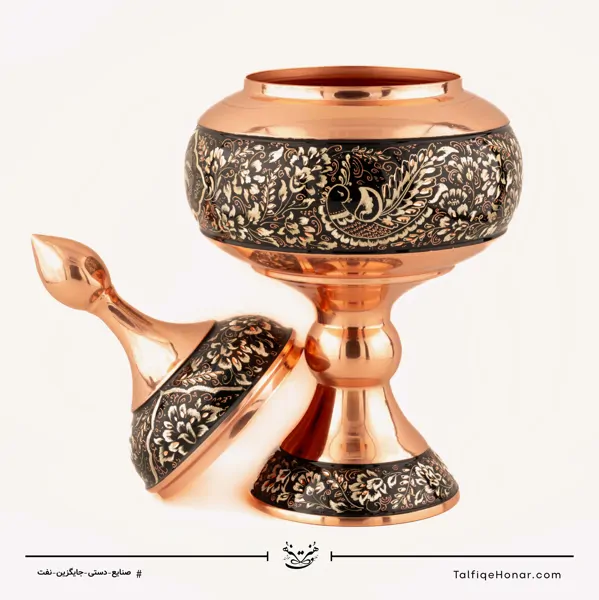 شکلات خوری الماس تراش طرح ویژه نقره سایز40کد10002