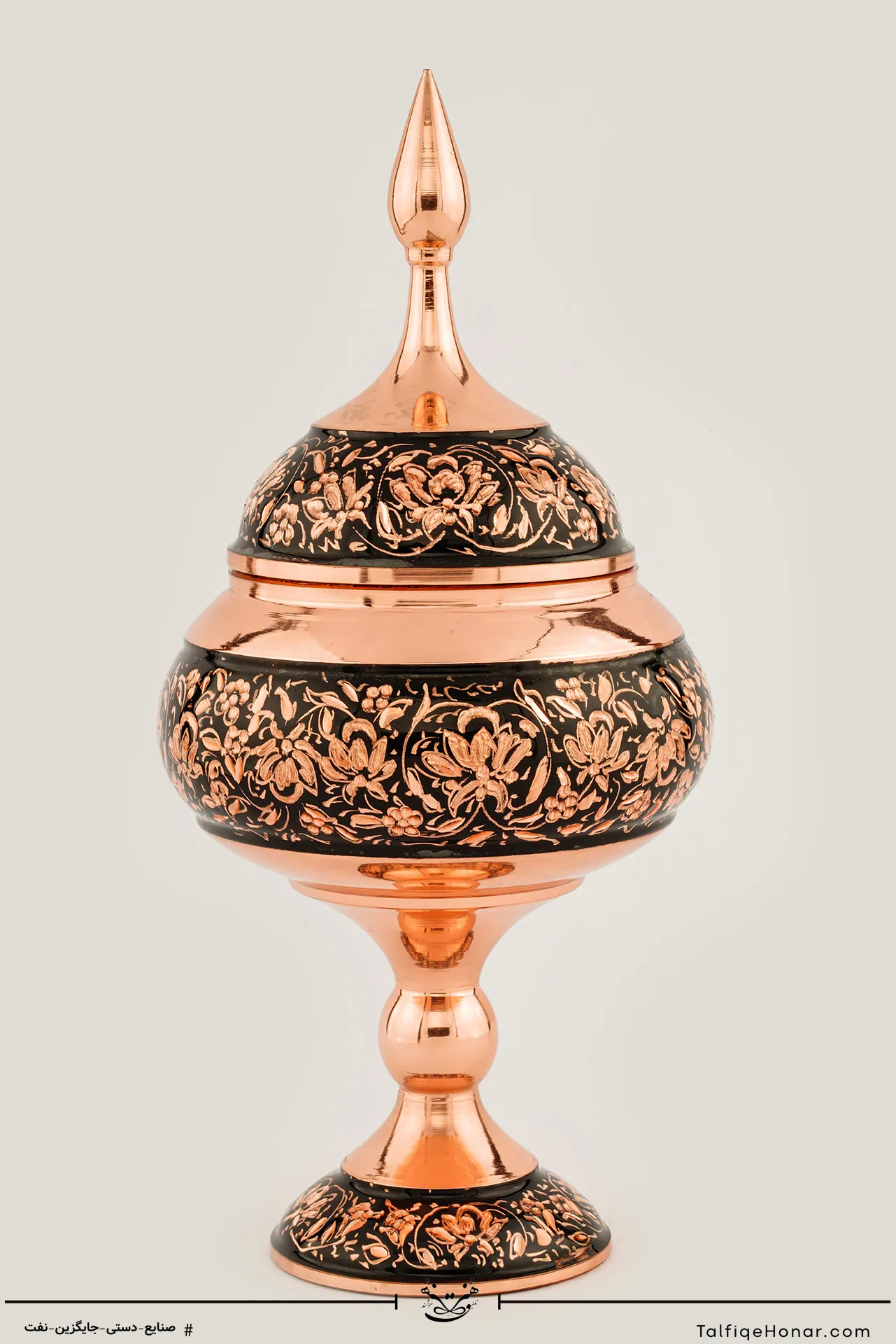 شکلات خوری مس الماس تراش سایز 24 کد(10494)