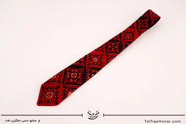 کراوات سوزن دوزی بلوچ  کد 003