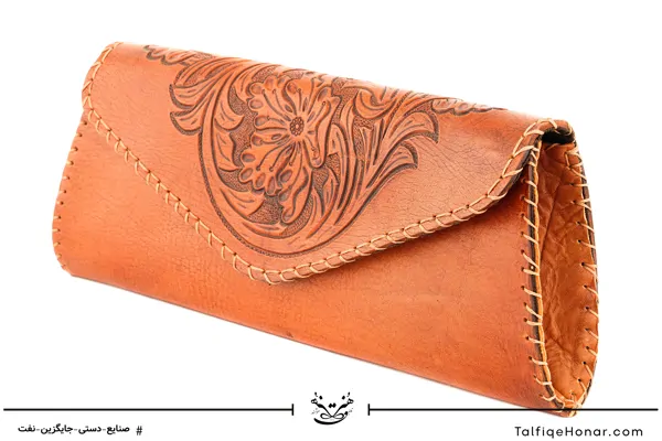کیف زنانه چرم گلسا
