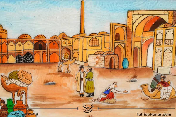 تخته نرد دالبری خاتم طرح تاریخی(10002)