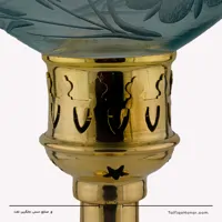شمعدان لاله پایه برنجی سایز 50