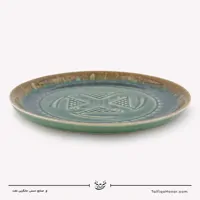 پیش دستی سرامیکی با نقش بز قطر 20