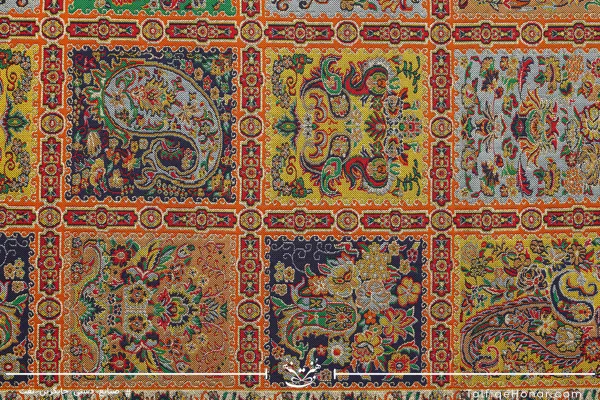 ست رومیزی ترمه طرح پارسیان