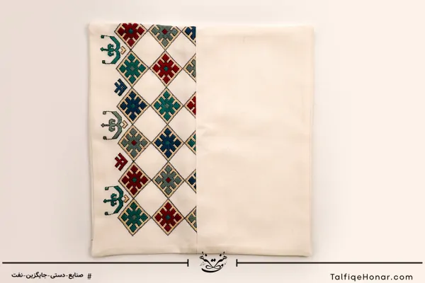 جفت کوسن سوزن دوزی بلوچ کد 002