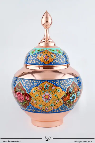قندان سیبی مس پرداز اعلاء سایز 34(10494)