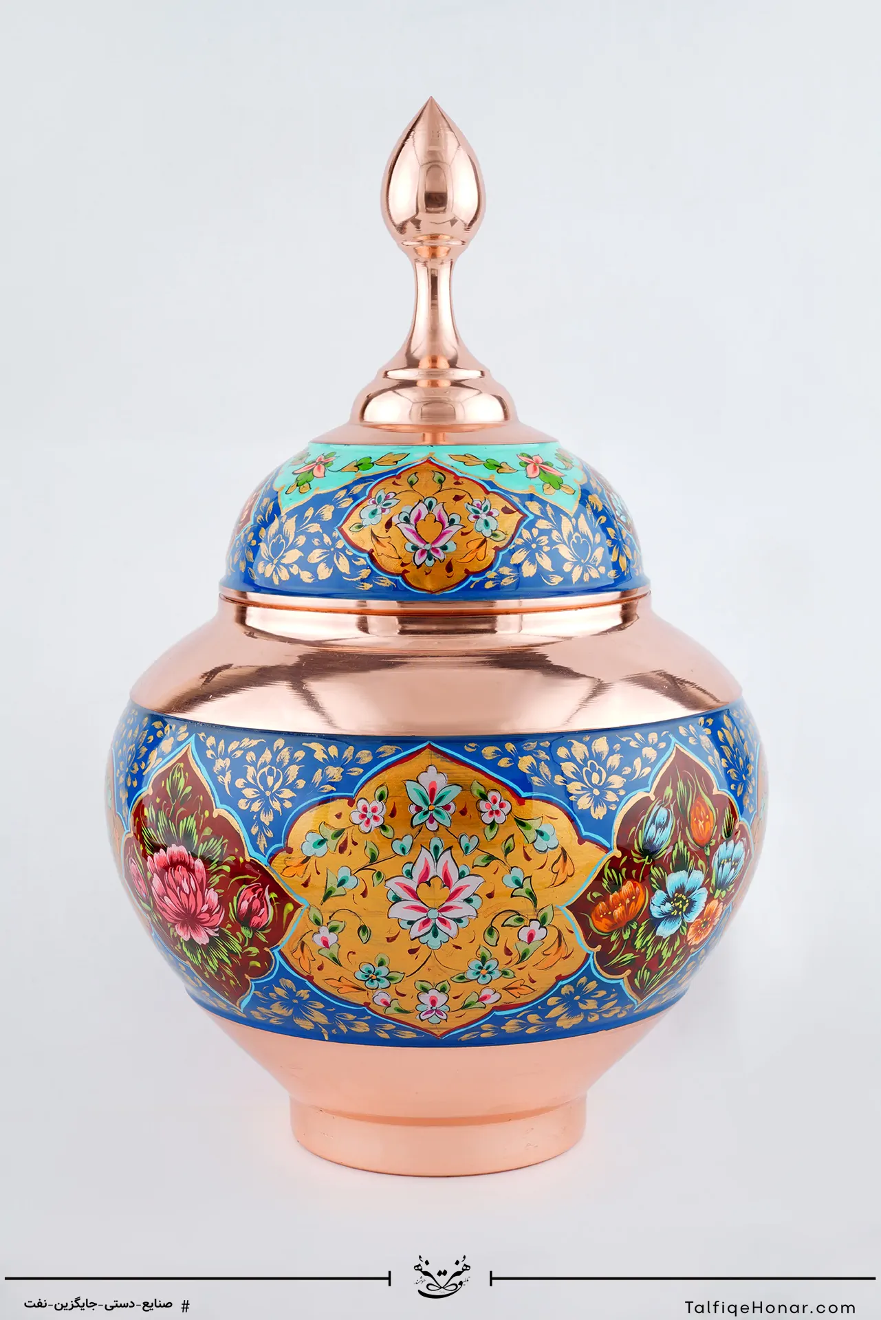 قندان سیبی مس پرداز اعلاء سایز 34(10494)