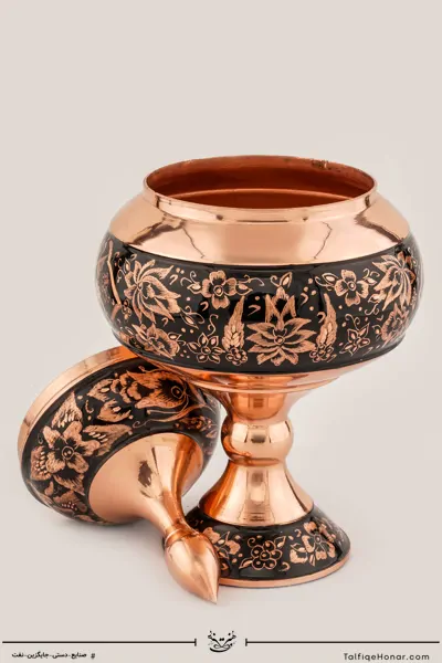شکلات خوری مس الماس تراش سایز 25 کد(10494)