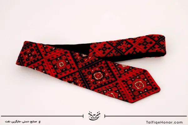 کراوات سوزن دوزی بلوچ  کد 003