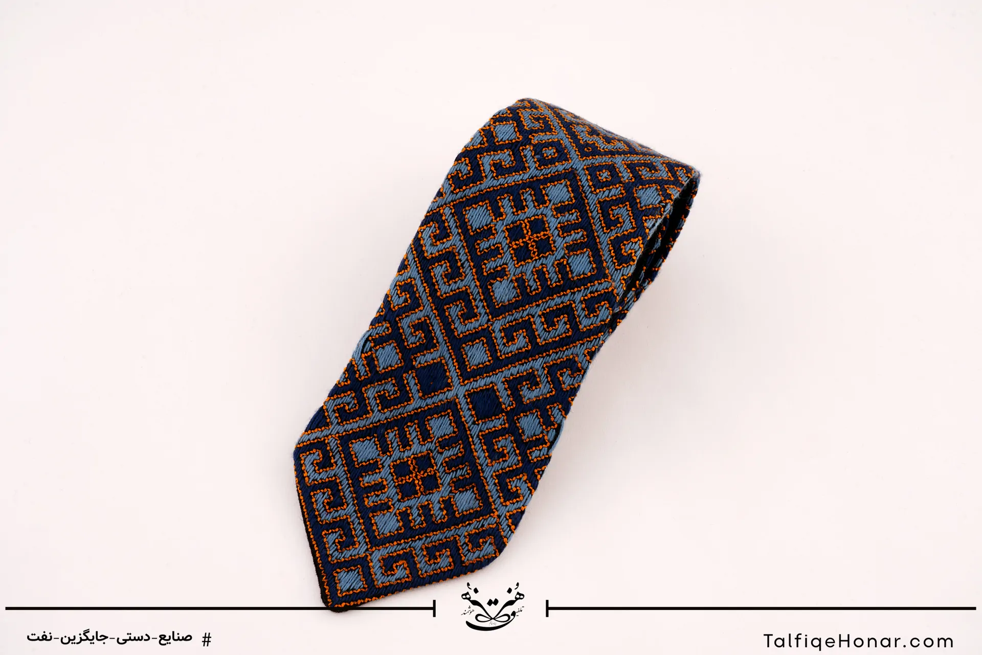 کراوات سوزن دوزی بلوچ  کد 004