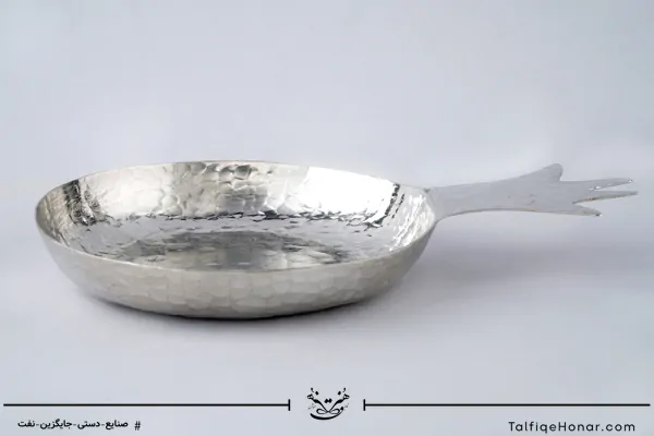 کاسه مسی چکش کاری طرح انار سایز 3*13*20