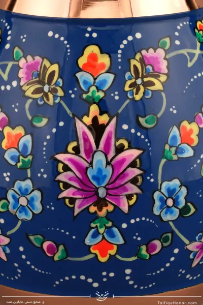 گلدان صراحی مس پرداز سایز 25(10526)