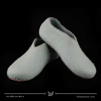 پاپوش نمدی رنگ سبز سایز 38