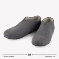 پاپوش نمدی رنگ طوسی سایز 42