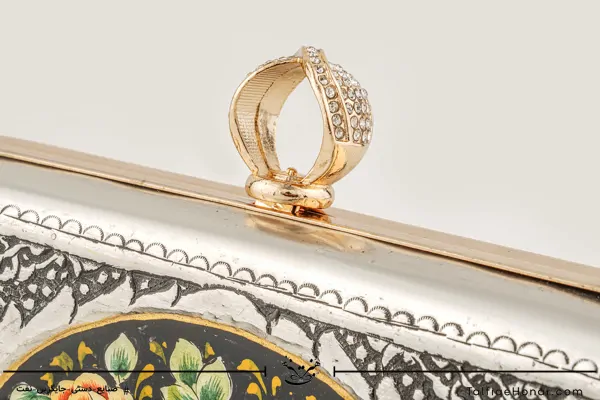 کیف قلم زنی و نقاشی زیرلاکی دورو سایز 14*20