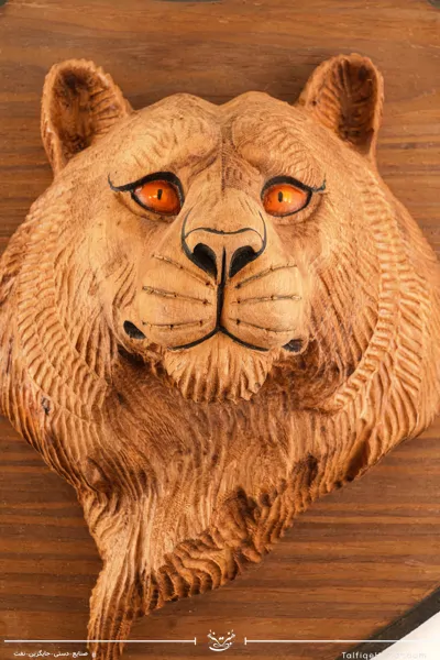 سردیس منبت کاری ببر سایز 39*29*19