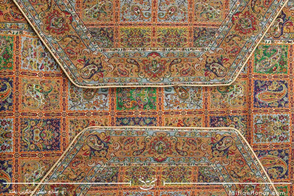 ست رومیزی ترمه طرح پارسیان