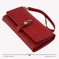 کیف دستی زنانه چرم مدل آنا رنگ قرمز سایز 3*10*20
