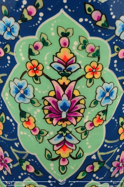 گلدان سلجوقی مسی پرداز و قلم زنی سایز 22(10526)