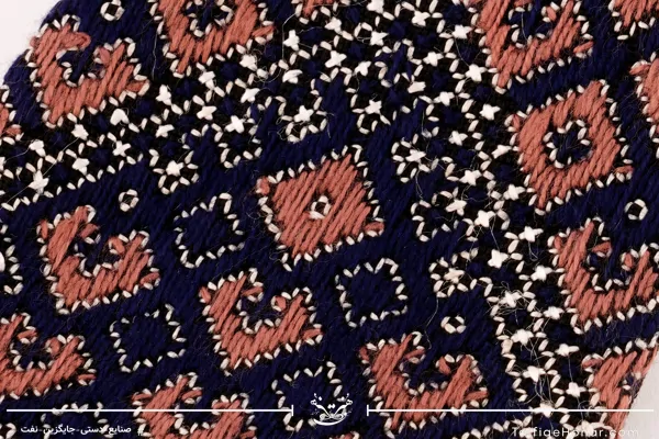 کراوات سوزن دوزی بلوچ  کد 008
