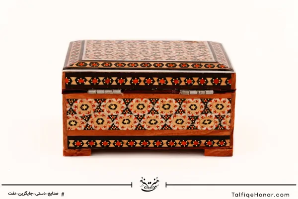جعبه جواهرات خاتم مستطیل سایز 8*11 کد 002