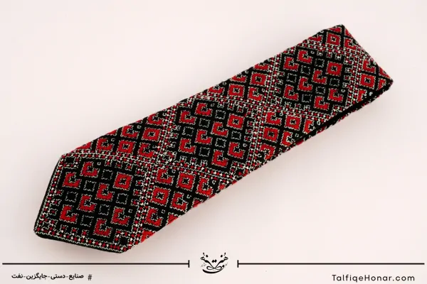 کراوات سوزن دوزی بلوچ  کد 002