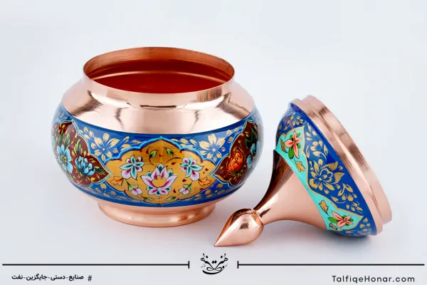 قندان سیبی مس پرداز اعلاء سایز 19(10494)