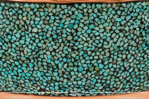  آجیل خوری مس فیروزه کوبی سایز 28