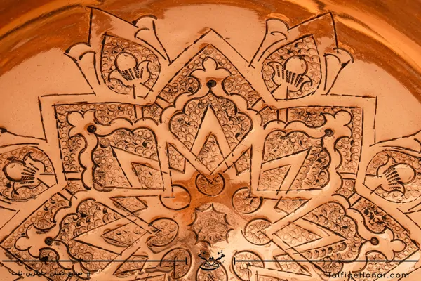  آجیل خوری مس فیروزه کوبی سایز 28