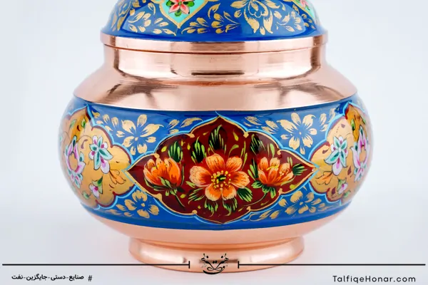 قندان سیبی مس پرداز اعلاء سایز 19(10494)