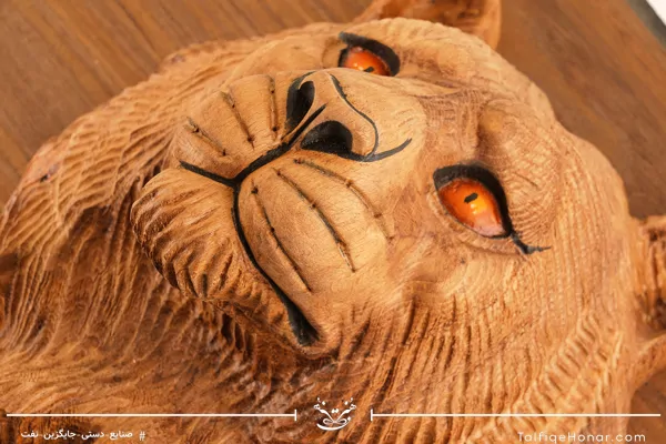 سردیس منبت کاری ببر سایز 39*29*19