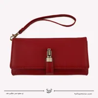 کیف دستی زنانه چرم مدل آنا رنگ قرمز سایز 3*10*20