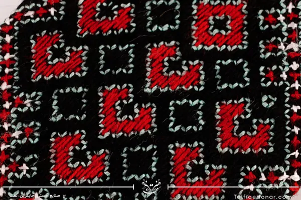 کراوات سوزن دوزی بلوچ  کد 002