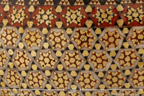 شکلات خوری مس خاتم کاری سایز 23 کد 002(10482)