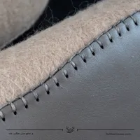 پاپوش نمدی رنگ کرمی سایز 43