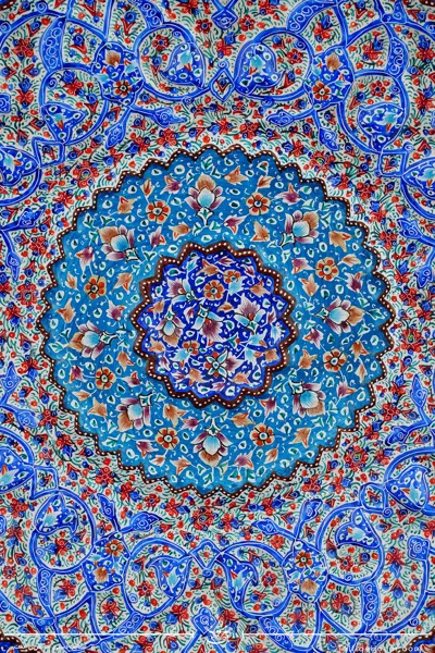 بشقاب گرد برجسته مینا کاری قطر 40 (10514)