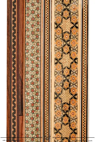 آینه با قاب خاتم کاری سایز 50*60