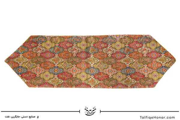 ست رومیزی ترمه طرح پارمیس